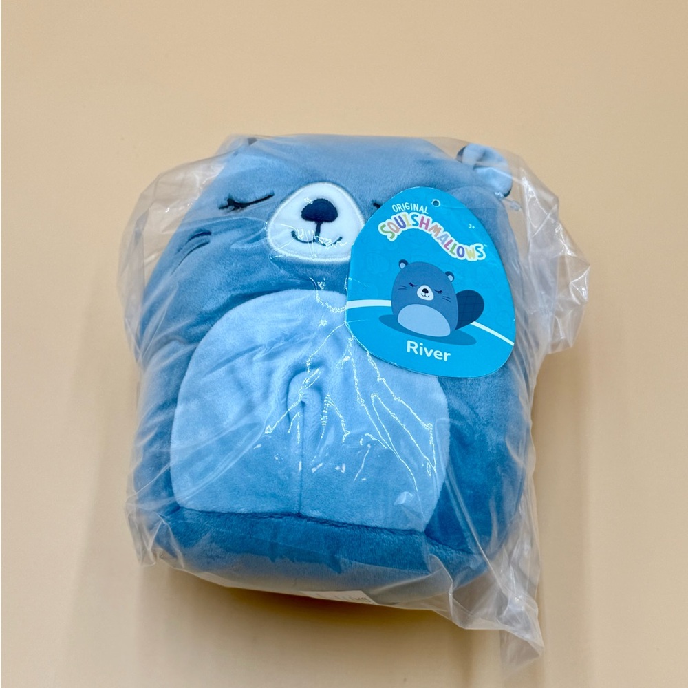 Squishmallows NWT‎ River the Beaver. Ships next biz day . - Picture 2 of 6